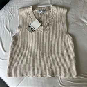 Zara sweater vest